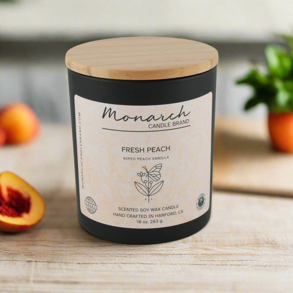 Fresh Peach 10 Oz. Candle
